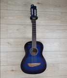 EKO SPARK 1/2 reduced size Classic Guitar - Bluburst - CBN Music Warehouse