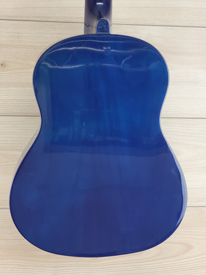 EKO SPARK 1/2 reduced size Classic Guitar - Bluburst - CBN Music Warehouse