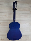 EKO SPARK 1/2 reduced size Classic Guitar - Bluburst - CBN Music Warehouse