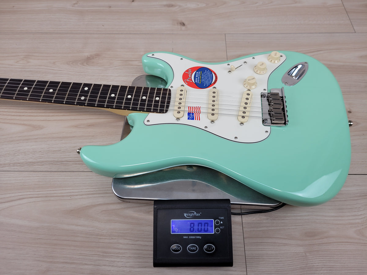 Fender Jeff Beck Stratocaster - Surf Green with Rosewood Fingerboard - CBN Music Warehouse