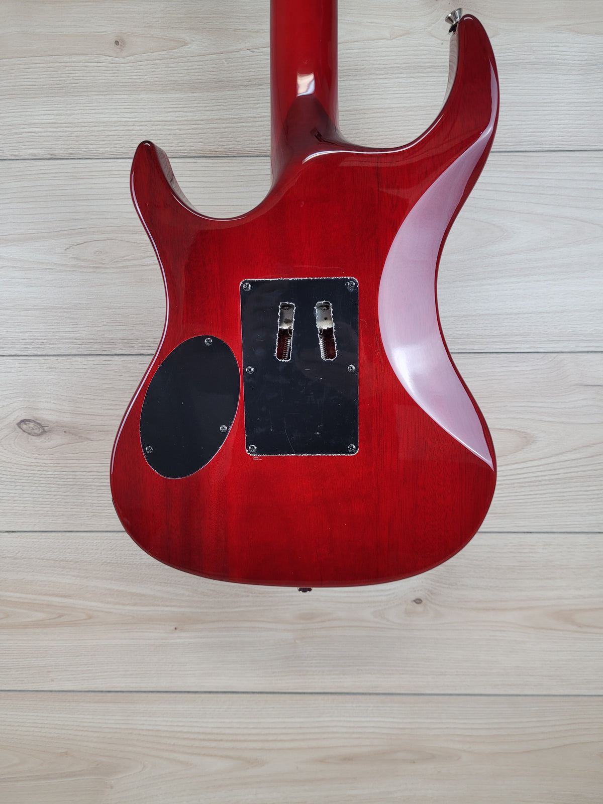 Eko Fire Standard Electric Guitar - Wine Red