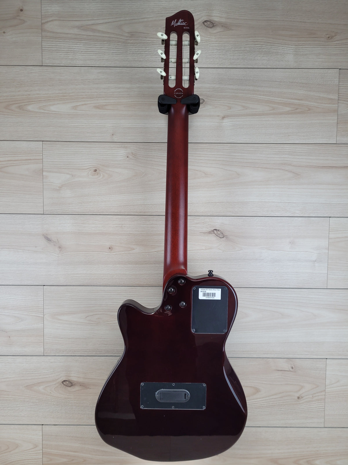 Godin ACS Denim Blue Flame - CBN Music Warehouse