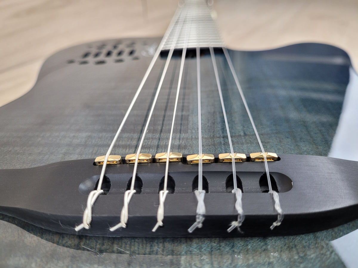 Godin ACS Denim Blue Flame - CBN Music Warehouse