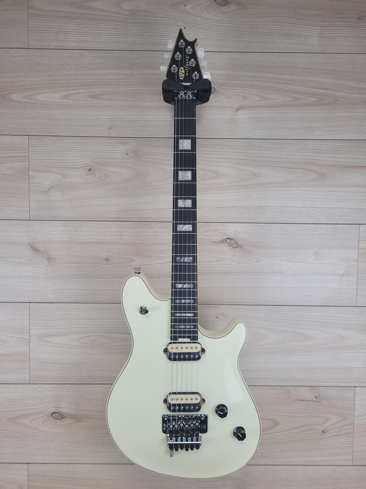EVH Wolfgang® USA electric Guitar, Ebony Fingerboard, Ivory - CBN Music Warehouse