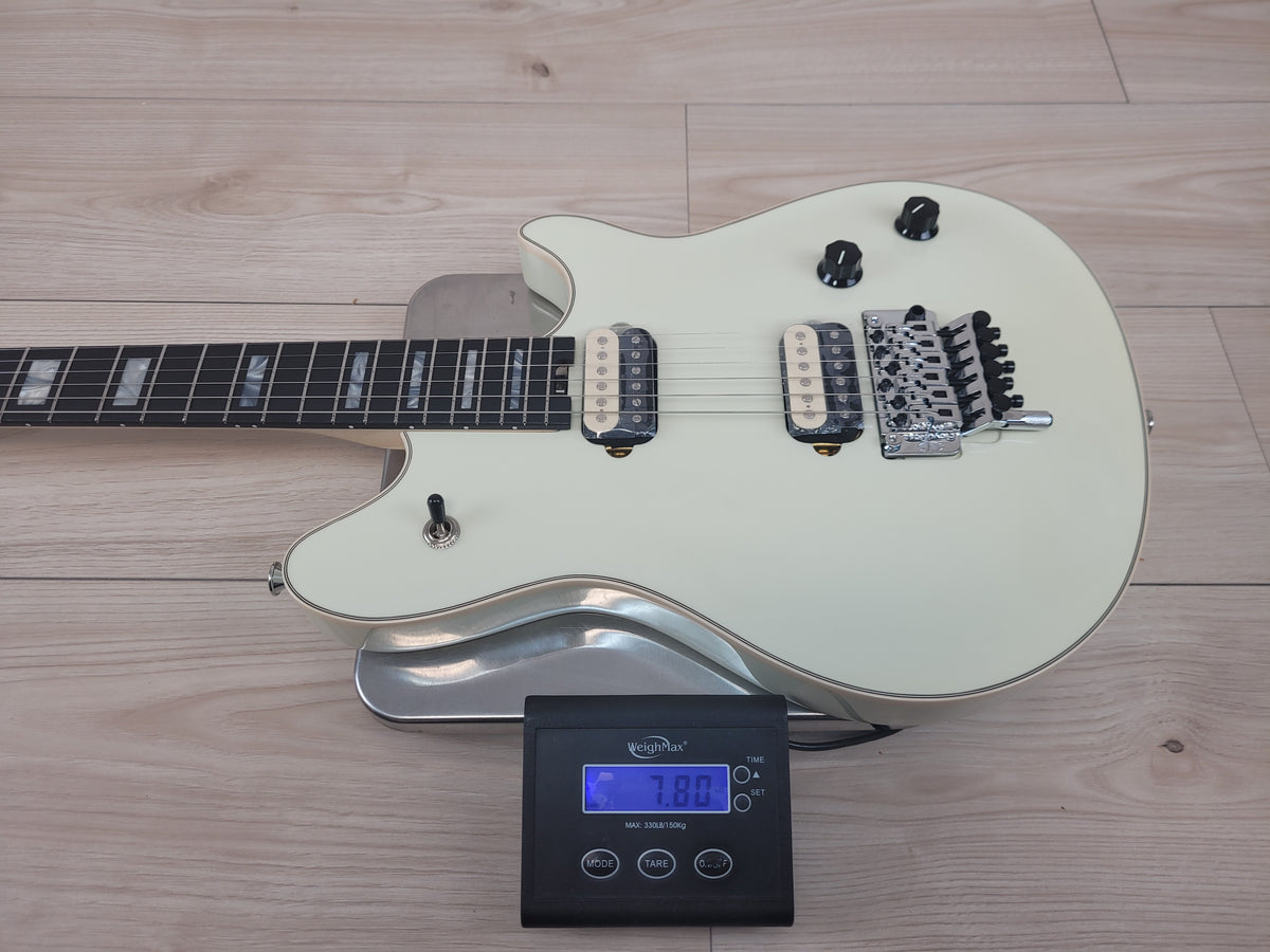 EVH Wolfgang® USA electric Guitar, Ebony Fingerboard, Ivory - CBN Music Warehouse