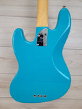 Fender American Professional II Jazz Bass Rosewood Fingerboard, Miami Blue
