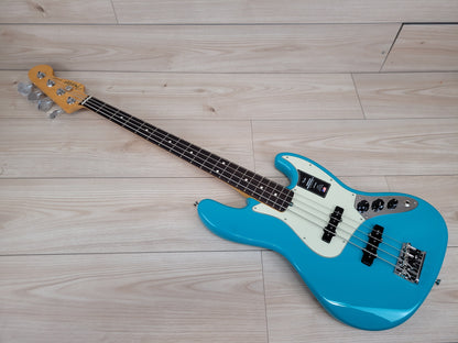 Fender American Professional II Jazz Bass Rosewood Fingerboard, Miami Blue