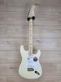 Fender Eric Clapton Stratocaster Electric Guitar - Olympic White with Maple Fingerboard - CBN Music Warehouse