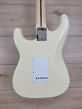 Fender Eric Clapton Stratocaster Electric Guitar - Olympic White with Maple Fingerboard - CBN Music Warehouse