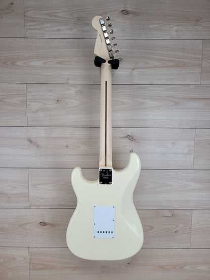 Fender Eric Clapton Stratocaster Electric Guitar - Olympic White with Maple Fingerboard - CBN Music Warehouse