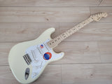 Fender Eric Clapton Stratocaster Electric Guitar - Olympic White with Maple Fingerboard - CBN Music Warehouse