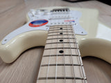 Fender Eric Clapton Stratocaster Electric Guitar - Olympic White with Maple Fingerboard - CBN Music Warehouse