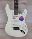 Fender Jeff Beck Signature Stratocaster Electric Guitar , Olympic White - CBN Music Warehouse