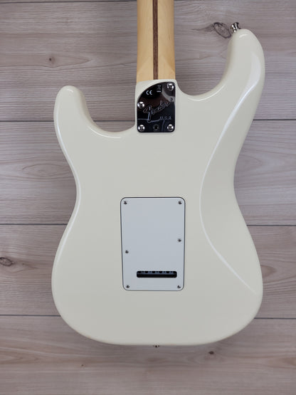 Fender Jeff Beck Signature Stratocaster Electric Guitar , Olympic White - CBN Music Warehouse