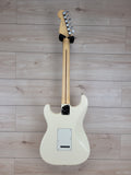 Fender Jeff Beck Signature Stratocaster Electric Guitar , Olympic White - CBN Music Warehouse