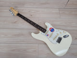 Fender Jeff Beck Signature Stratocaster Electric Guitar , Olympic White - CBN Music Warehouse