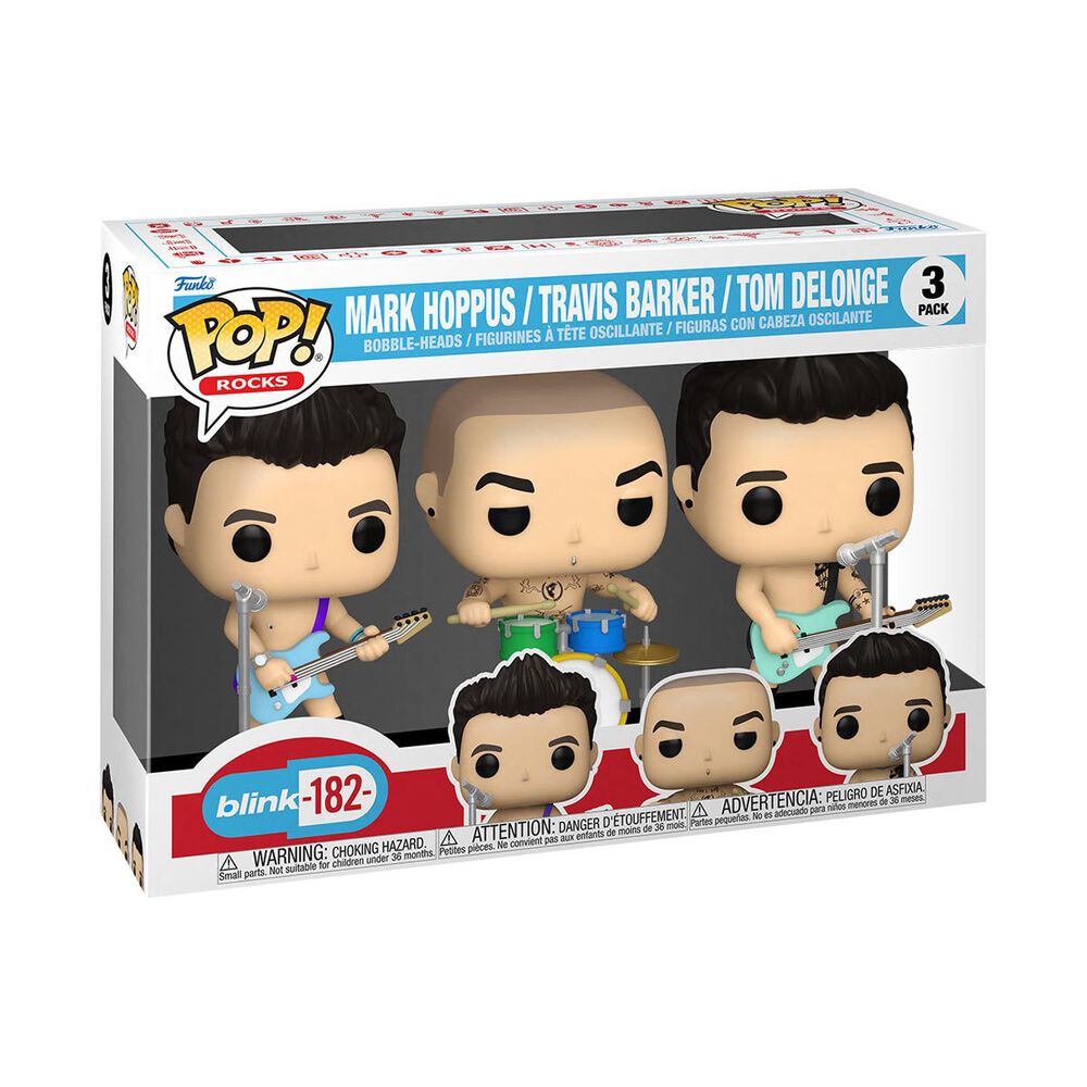 Funko Pop! Rocks - Blink-182 3 Pack - CBN Music Warehouse