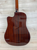 OPEN BOX - Fender CD-60SCE Dreadnought Acoustic-Electric Guitar All Mahogany - CBN Music Warehouse