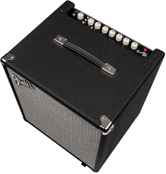 Fender Rumble 100 (V3), 120V, Black/Silver - CBN Music Warehouse
