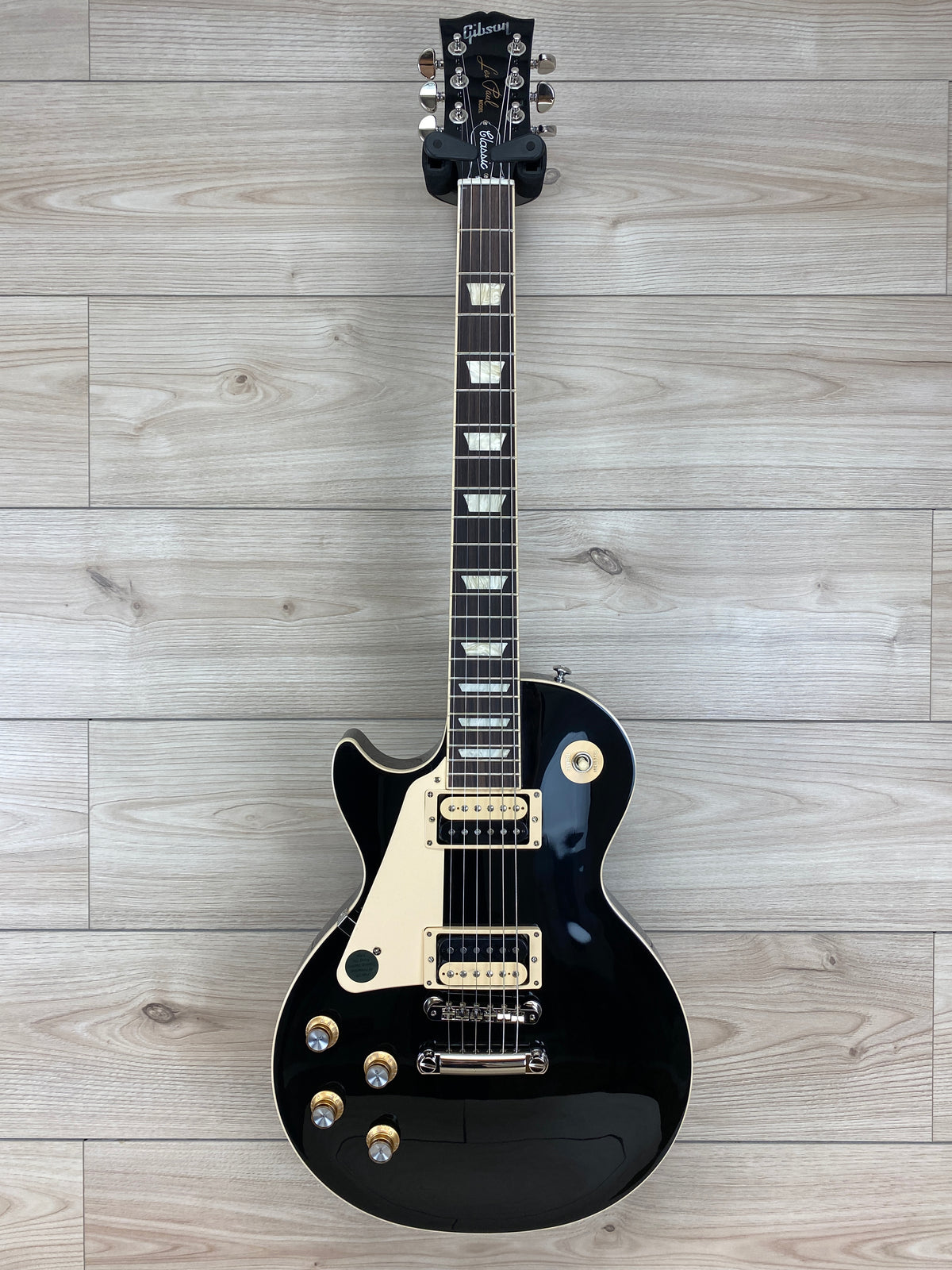 Gibson Les Paul Classic Left-handed Electric Guitar - Ebony - CBN Music Warehouse