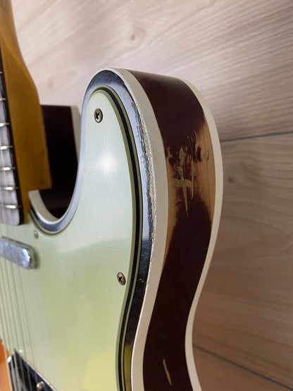 Fender Custom Shop 1960 Telecaster Custom Heavy Relic - Chocolate 3-Tone Sunburst - CBN Music Warehouse