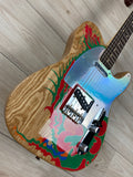 Fender Jimmy Page Telecaster - Natural with Artwork - CBN Music Warehouse