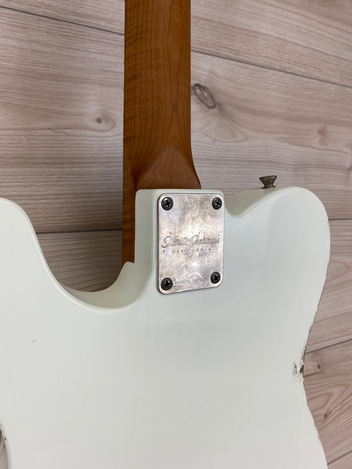 Xotic California Classic® XTC-1 Olympic White Medium Aged Electric Guitar - CBN Music Warehouse