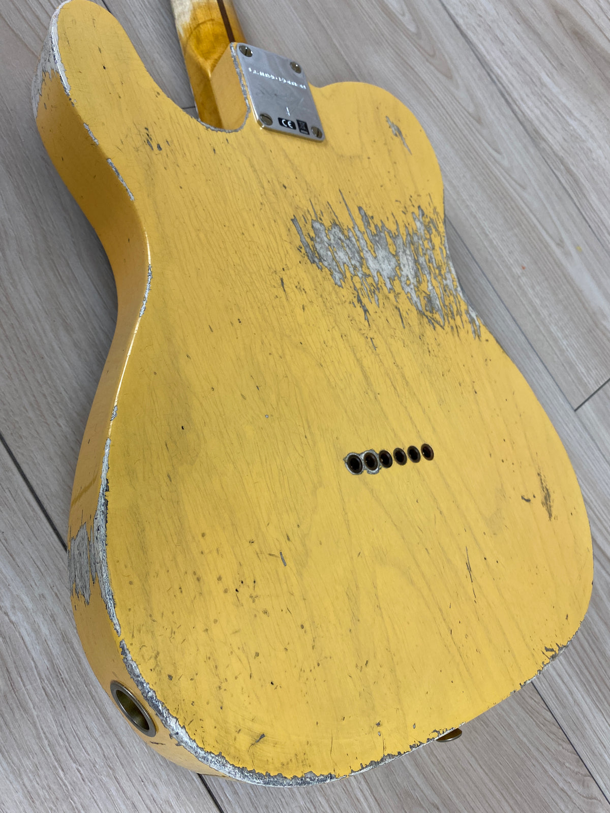 Fender Custom Shop Limited Edition '51 Telecaster Heavy Relic Maple Fingerboard Aged Nocaster Blonde - CBN Music Warehouse