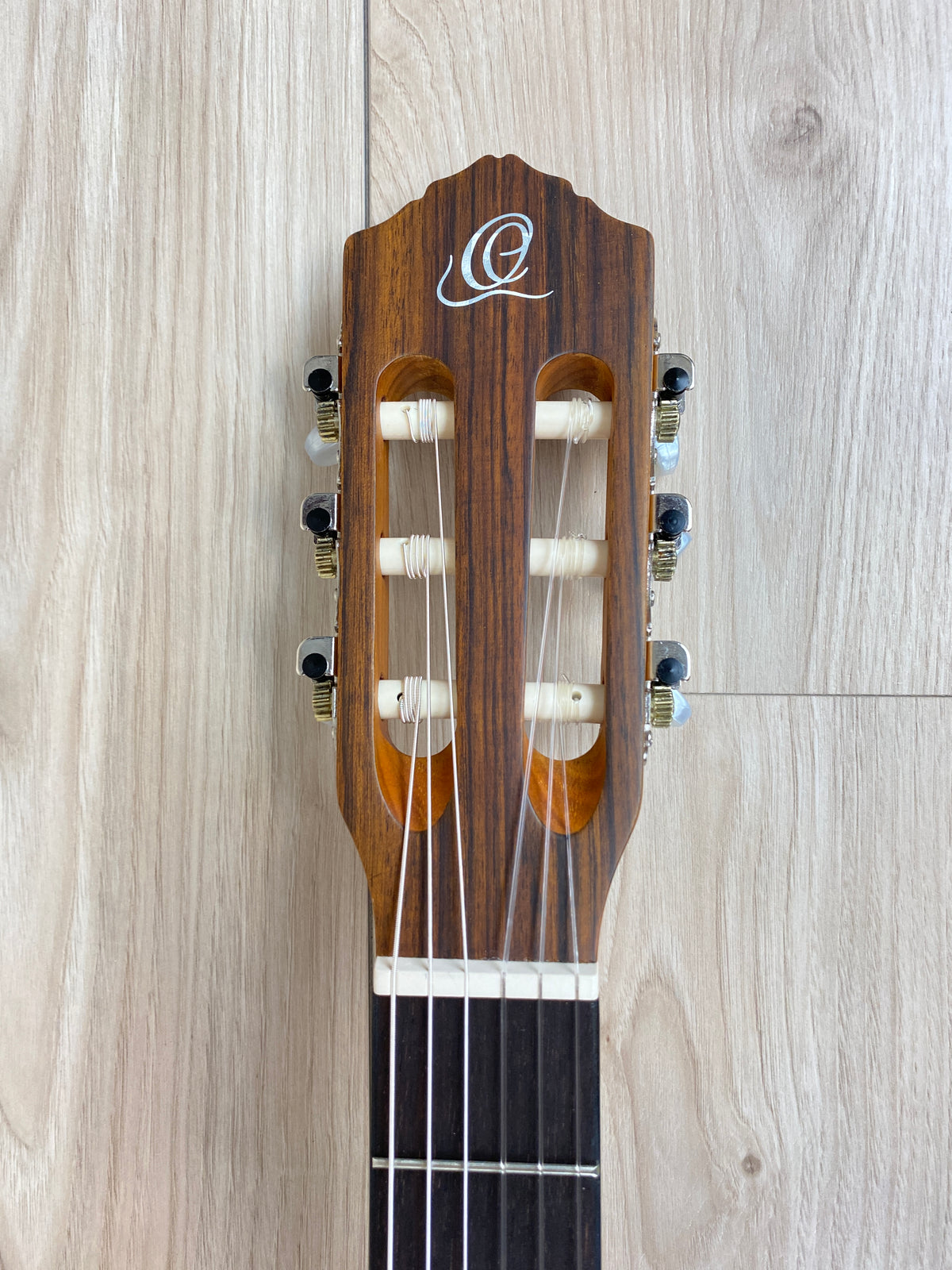 Ortega Family Series RCE125SN Thinline Acoustic-Electric Classical Guitar - CBN Music Warehouse