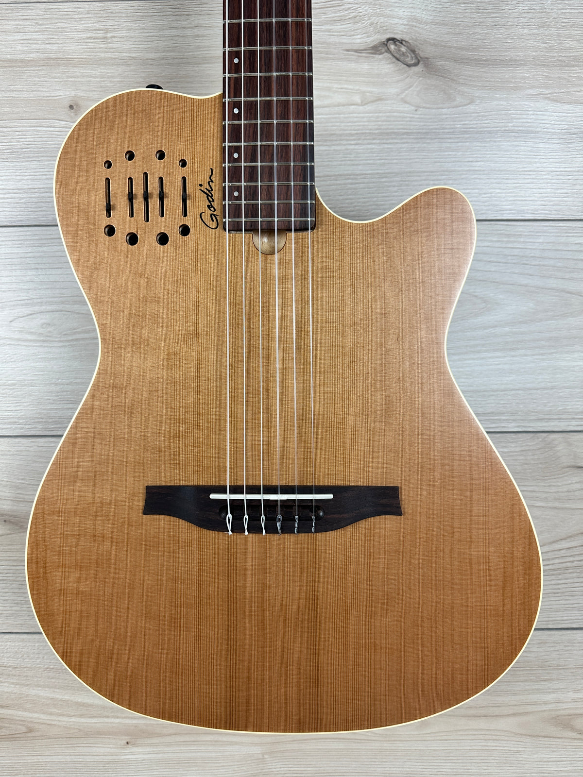 Godin 035045 MultiAc Nylon Encore Acoustic Electric guitar - Natural Semi gloss - CBN Music Warehouse