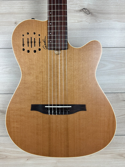 Godin 035045 MultiAc Nylon Encore Acoustic Electric guitar - Natural Semi gloss - CBN Music Warehouse