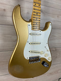 Fender Custom Shop 1957 Stratocaster Relic Electric Guitar - Aged HLE Gold - CBN Music Warehouse