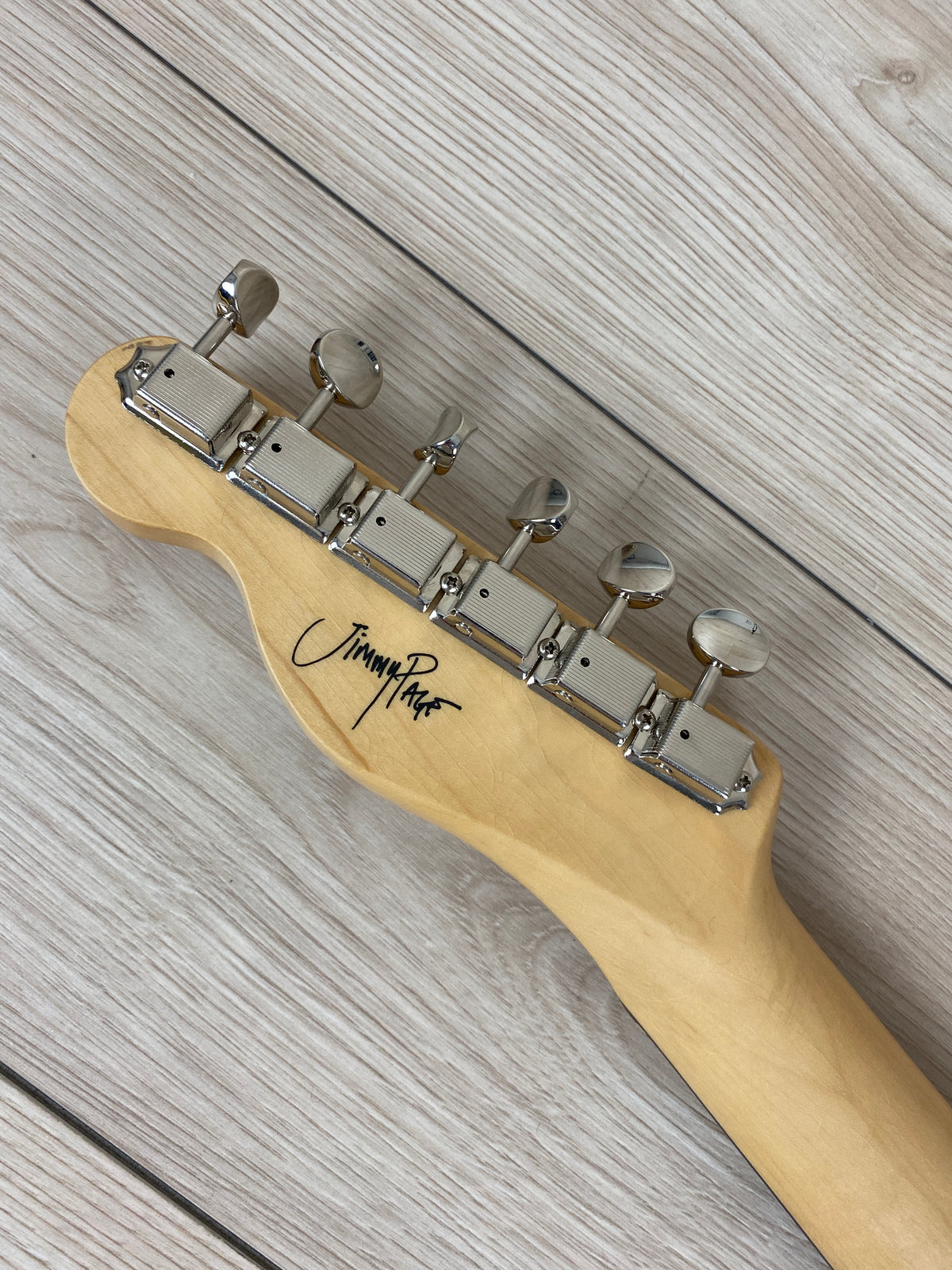 Fender Jimmy Page Telecaster - Natural with Artwork - CBN Music Warehouse