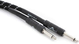 Fender 0990820035 Custom Shop Black Tweed Instrument Cable 10 FT 3m - CBN Music Warehouse
