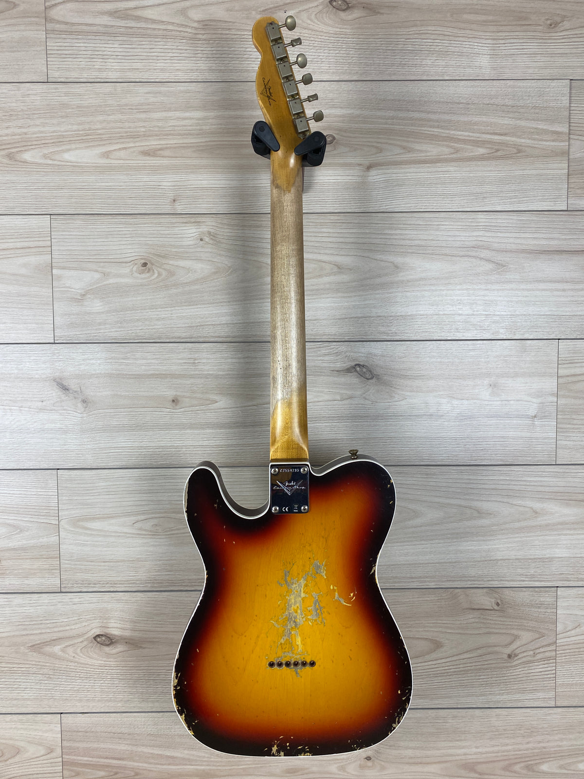Fender Custom Shop 1960 Telecaster Custom Heavy Relic - Chocolate 3-Tone Sunburst - CBN Music Warehouse