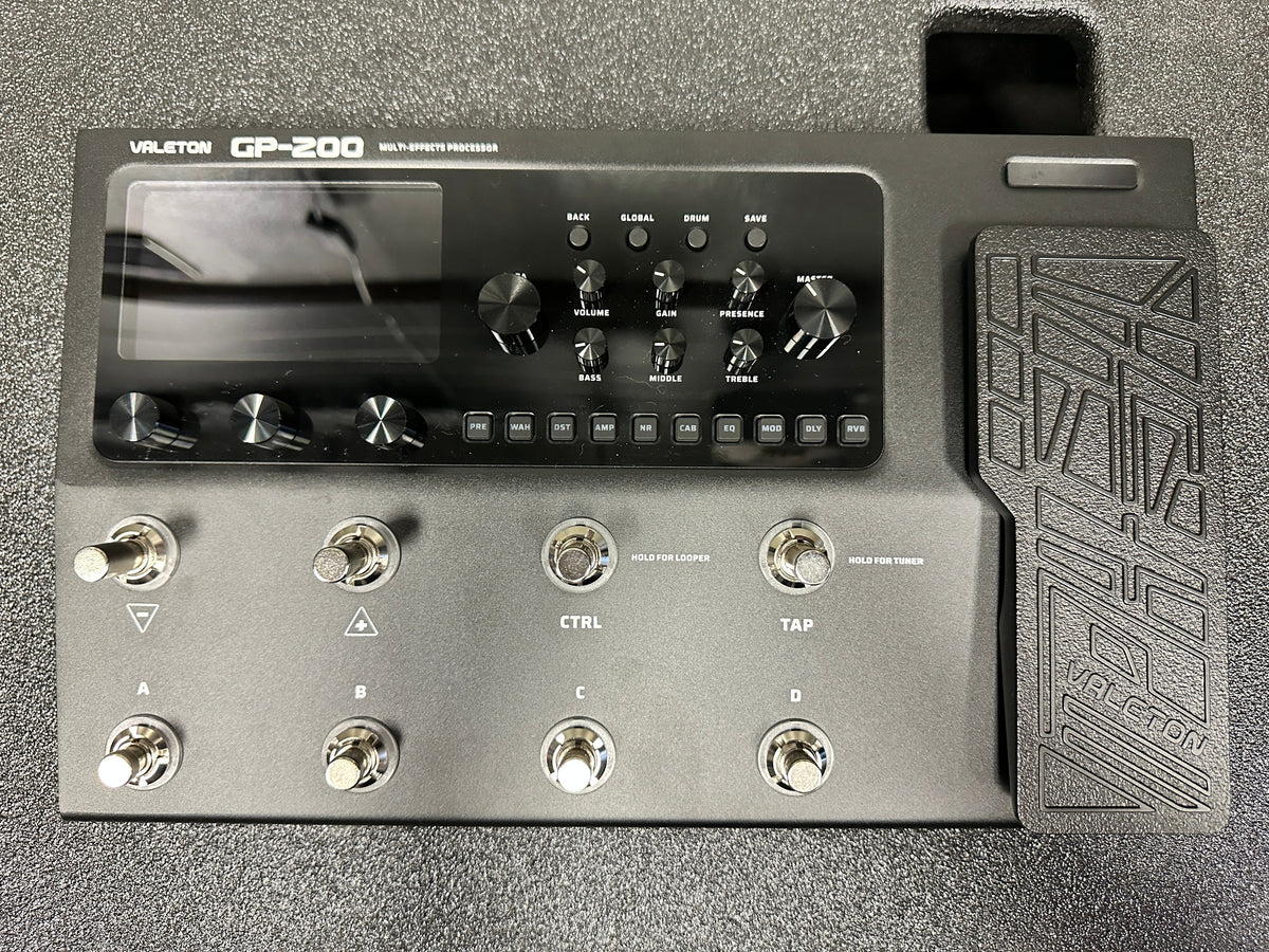 Valeton GP-200 Multi-Effects Processor Floorboard for Guitar ** OPEN BOX ** - CBN Music Warehouse