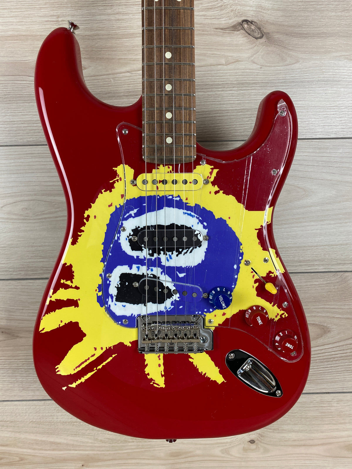 Fender 30th Anniversary Screamadelica Stratocaster Pau Ferro Fingerboard, Custom Graphic - CBN Music Warehouse