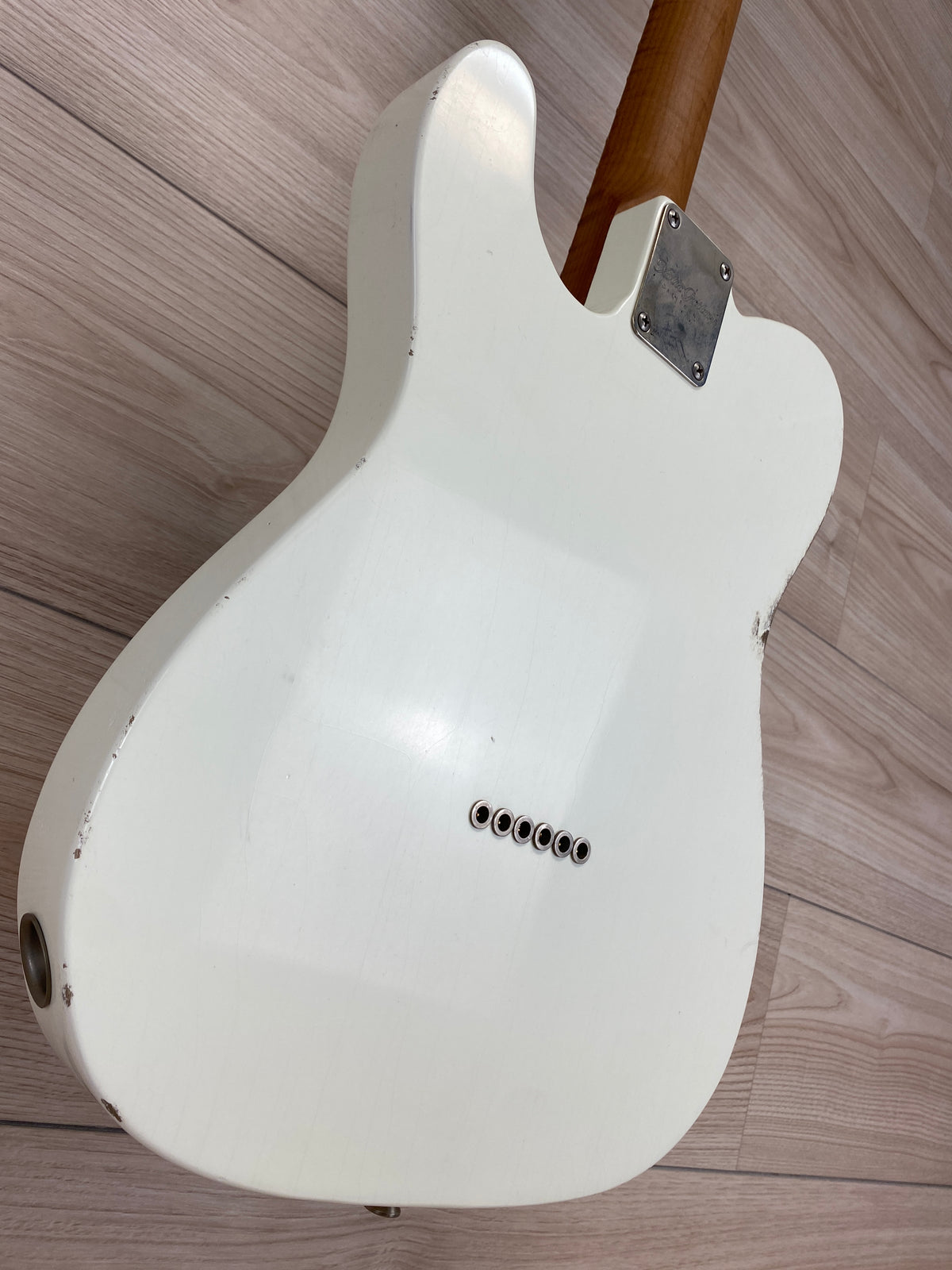 Xotic California Classic® XTC-1 Olympic White Medium Aged Electric Guitar - CBN Music Warehouse