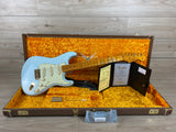 Fender Custom Shop 62 Journeyman Limited Edition Stratocaster Relic Aged Sonic Blue with Gold Hardware - CBN Music Warehouse