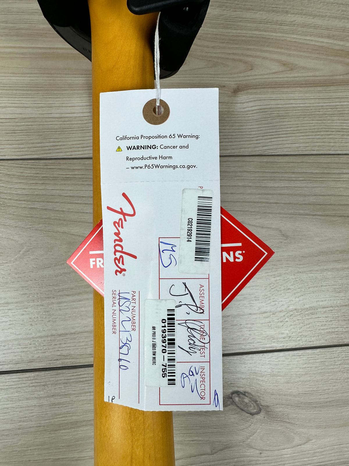 Fender American Professional II Jazz Bass Rosewood Fingerboard, Mercury