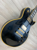 Gibson Custom 1957 Les Paul Custom Reissue VOS Electric Guitar - Ebony 2 Pickup - CBN Music Warehouse
