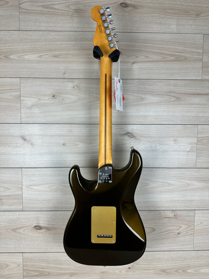 Fender American Ultra Stratocaster HSS, Maple Fingerboard, Texas Tea - CBN Music Warehouse