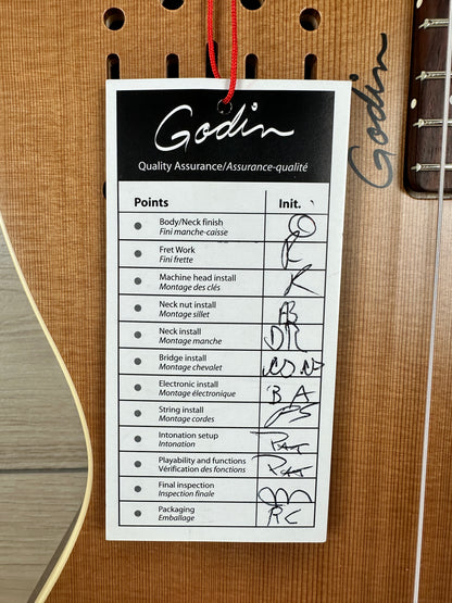 Godin 035045 MultiAc Nylon Encore Acoustic Electric guitar - Natural Semi gloss - CBN Music Warehouse