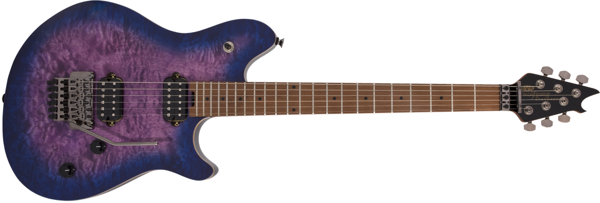 EVH Wolfgang Standard QM Electric Guitar - Northern Lights