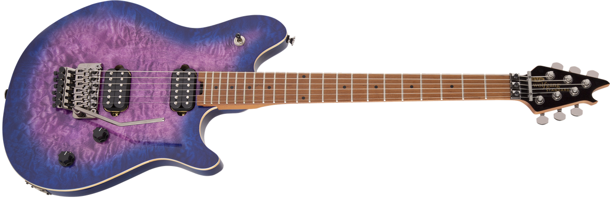 EVH Wolfgang Standard QM Electric Guitar - Northern Lights