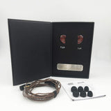 KZ AS10 IEM 5 Balanced Armature Driver Earphone, Stereo HiFi in Ear Monitor Headphone Musician Headset (No Microphone, Black) - CBN Music Warehouse