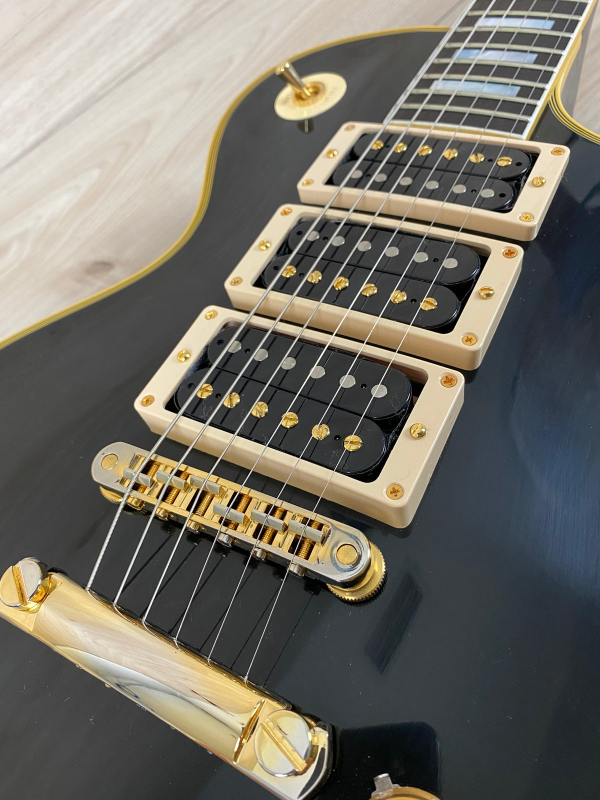 Gibson Custom Peter Frampton "Phenix" Inspired Les Paul Custom VOS Electric Guitar - CBN Music Warehouse