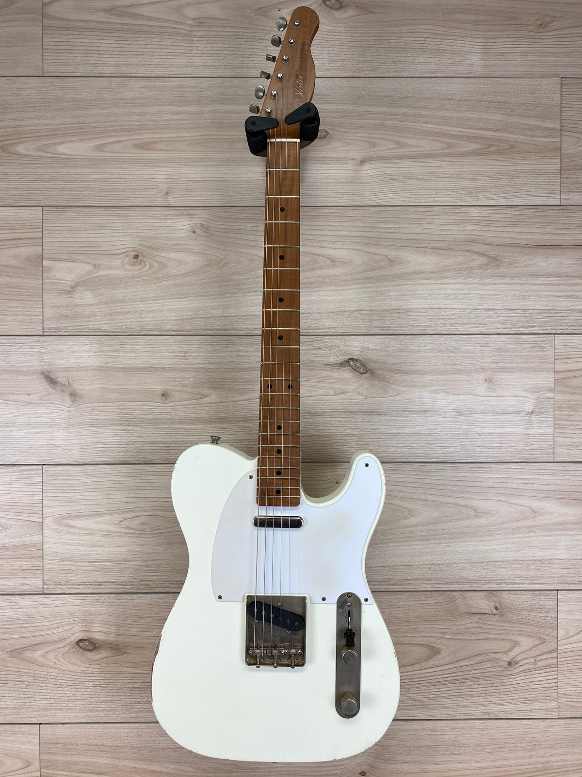 Xotic California Classic® XTC-1 Olympic White Medium Aged Electric Guitar - CBN Music Warehouse