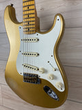 Fender Custom Shop 1957 Stratocaster Relic Electric Guitar - Aged HLE Gold - CBN Music Warehouse