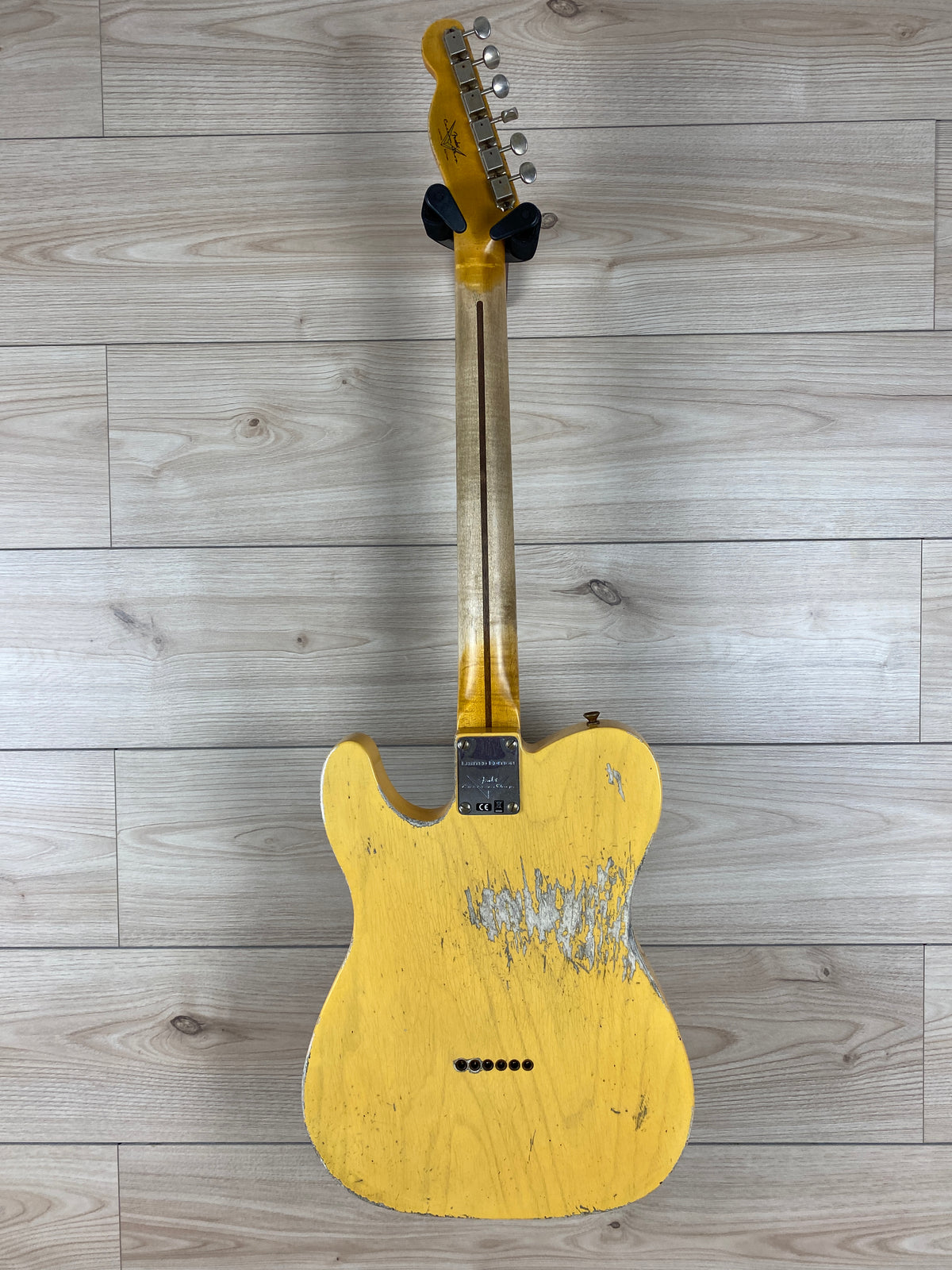 Fender Custom Shop Limited Edition '51 Telecaster Heavy Relic Maple Fingerboard Aged Nocaster Blonde - CBN Music Warehouse